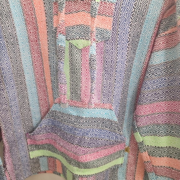 Vintage Molina Baja Hoodie Size Lg Colorful - Picture 3 of 4